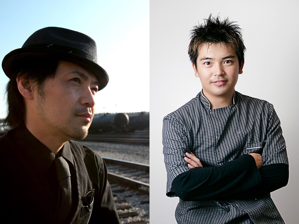 オーナーのMAX KAWABATAさん（左）、プロデューサーのNAKAMURAさん（右）