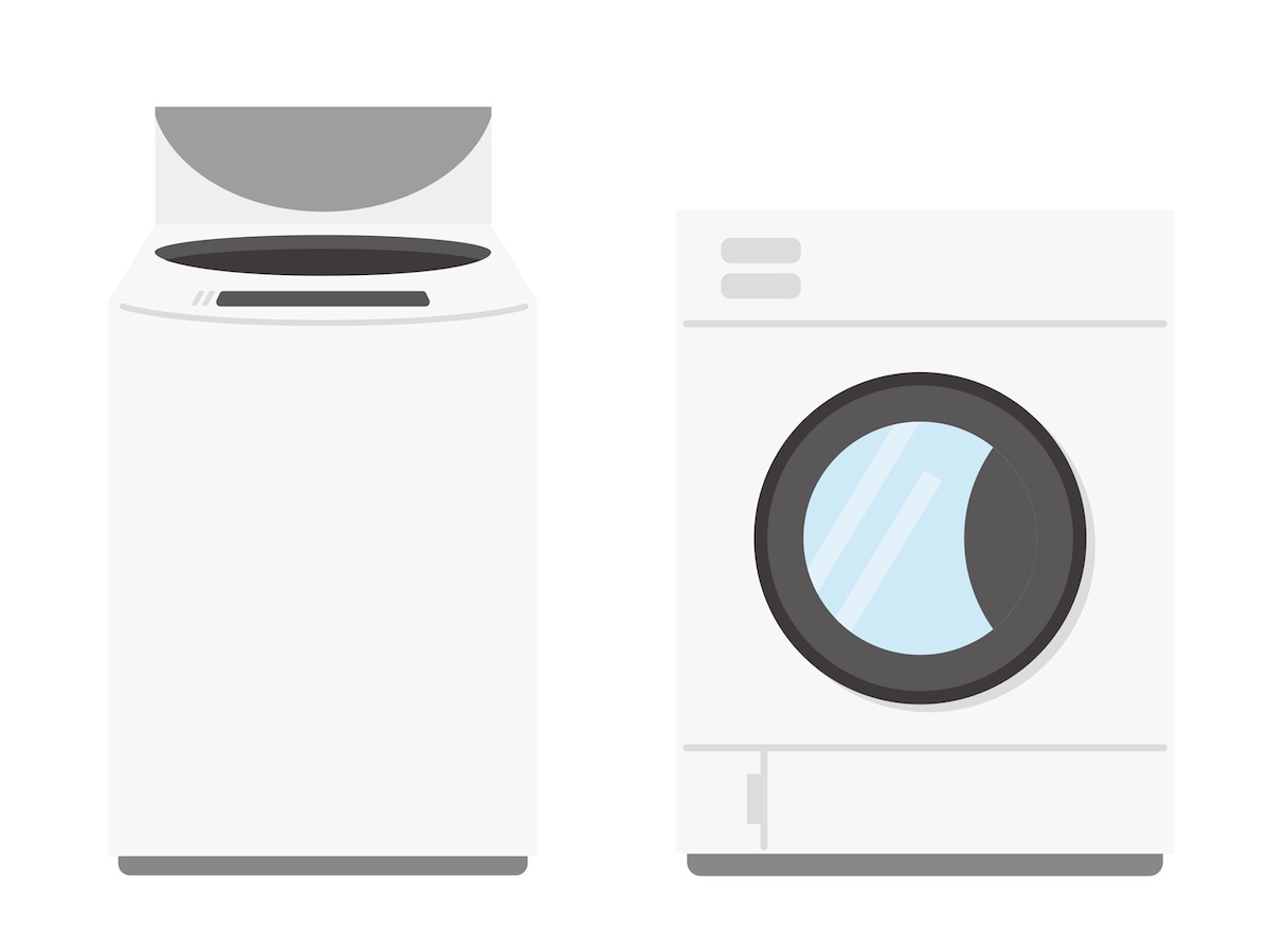 洗濯機」を使っていないとき、フタは開けっ放しと閉めておくのはどっち