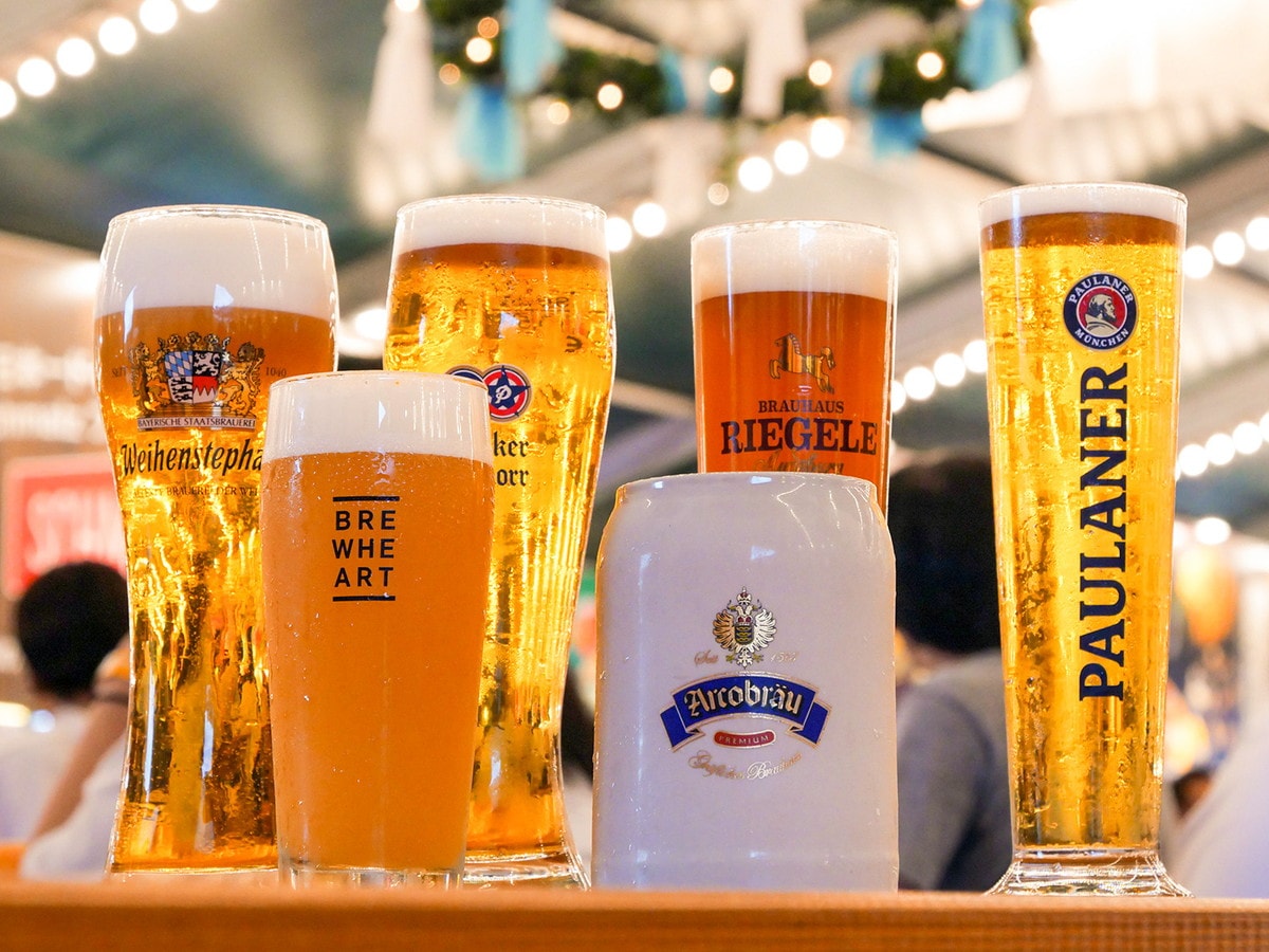 日本初上陸、会場限定、限定醸造のドイツビールをチェック