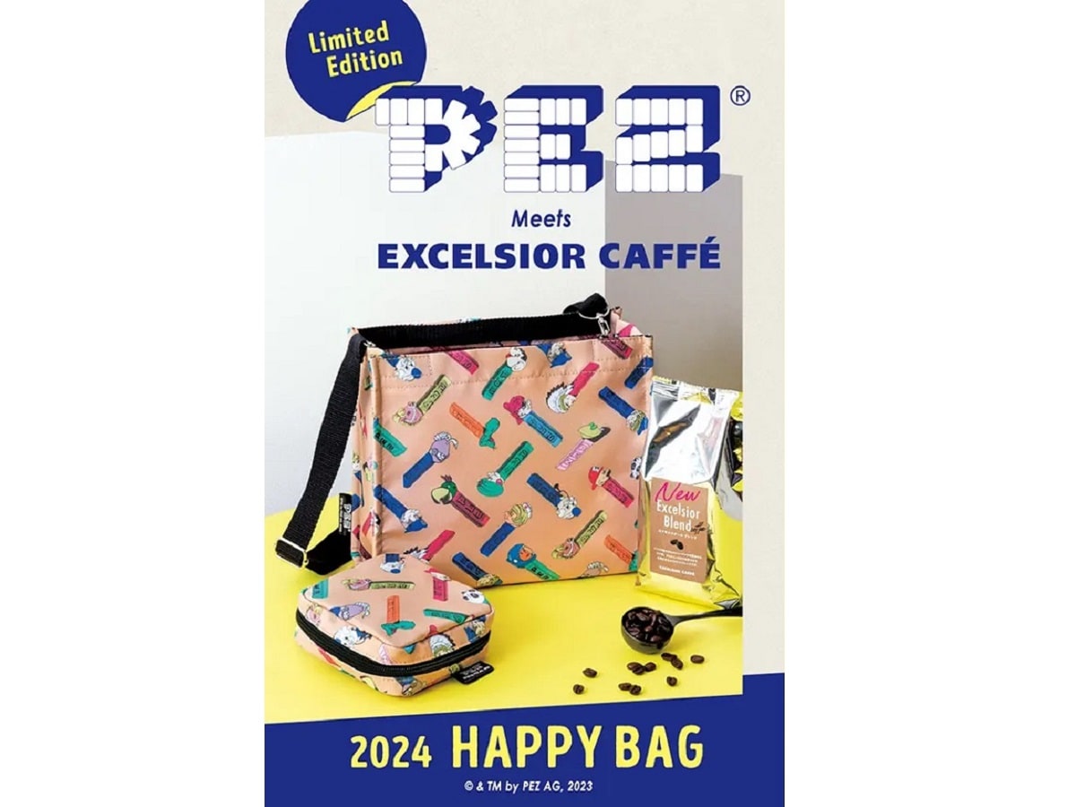 エクセルシオール カフェ「2024 HAPPY BAG」（画像出典：プレスリリース、以下同）