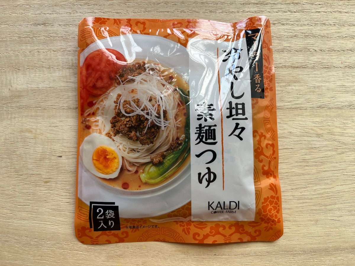 カルディの「冷やし坦々素麺つゆ」