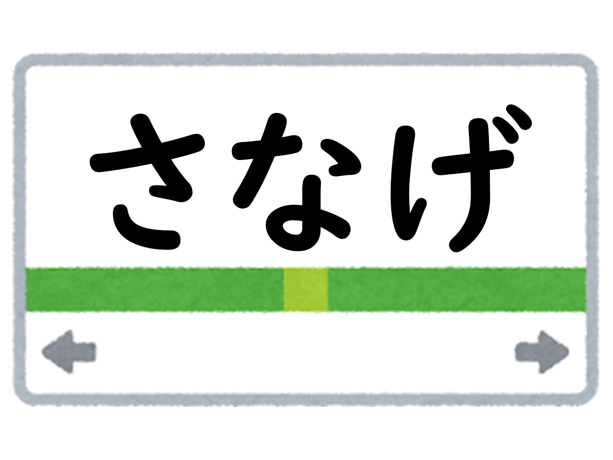 正解は「さなげ」