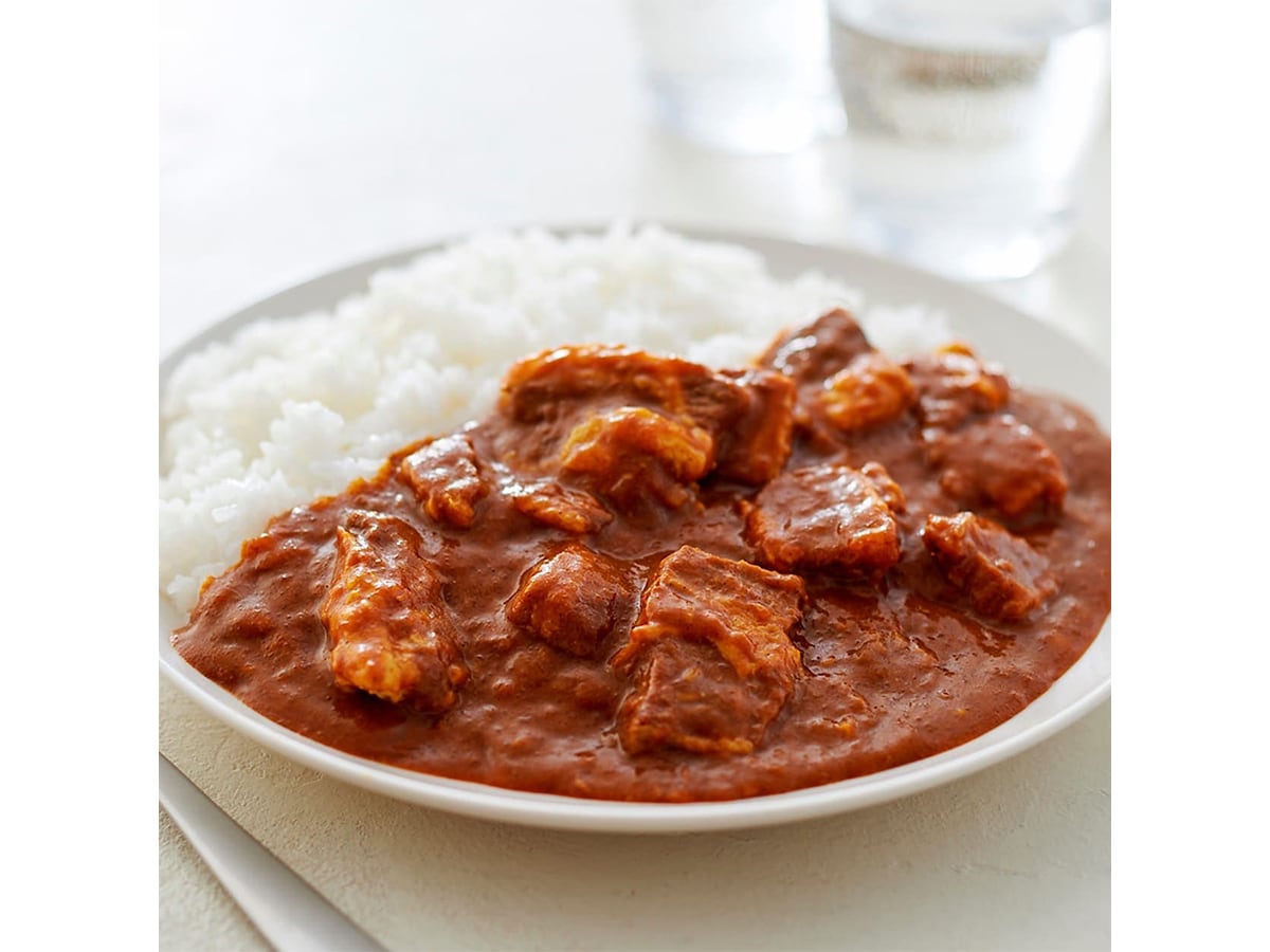 素材を生かした 牛ばら肉の大盛りカレー（画像出典：無印良品公式Webサイト）