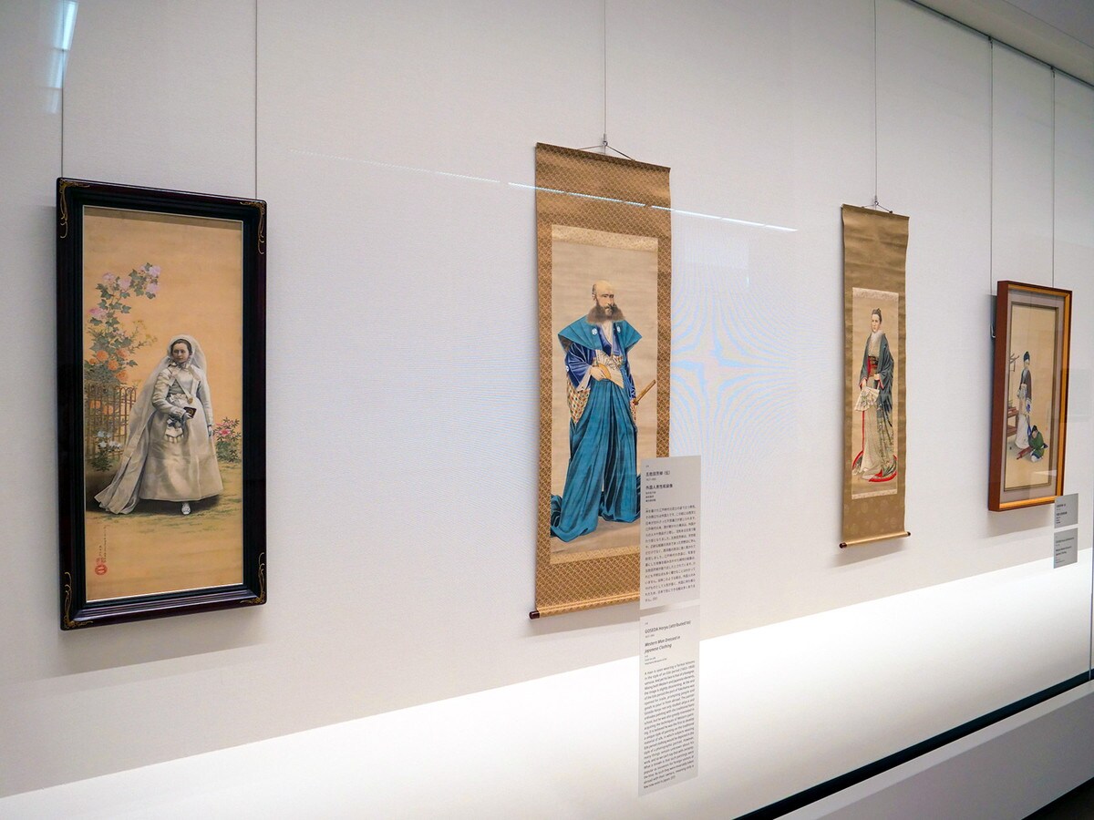 「第3章 ひらけた、みなと」展示風景