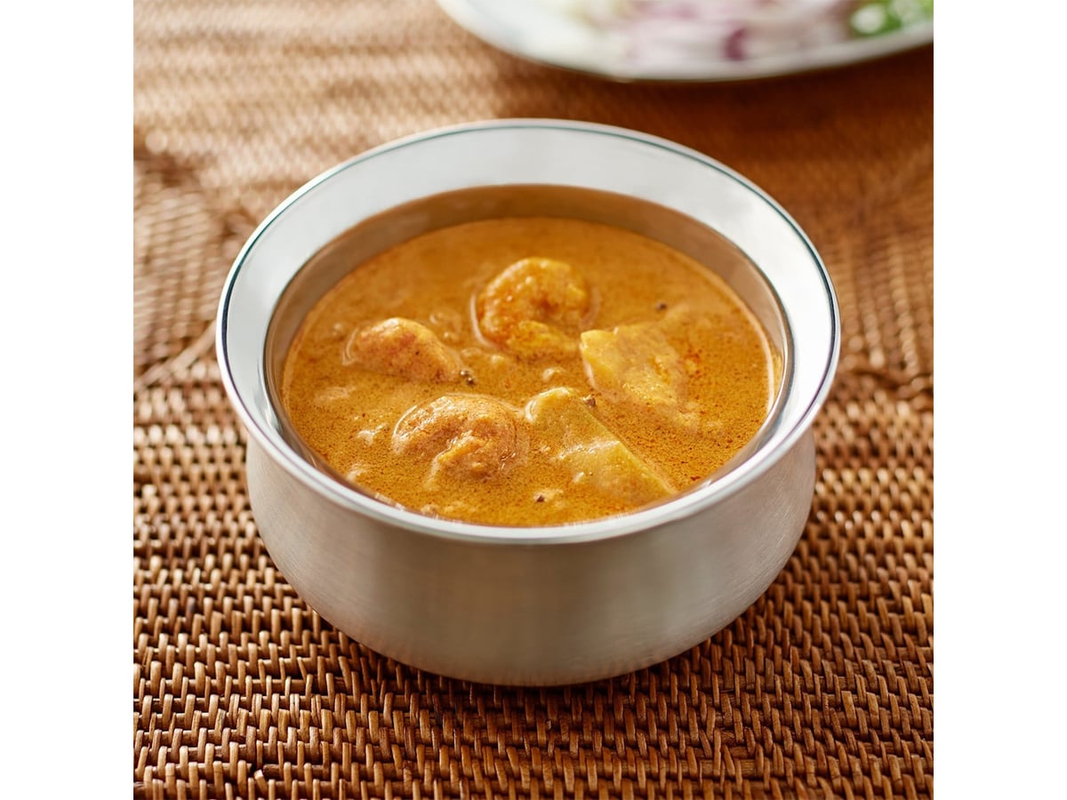 素材を生かしたカレー プラウンマサラ(海老のクリーミーカレー)(画像出典:無印良品公式サイト)