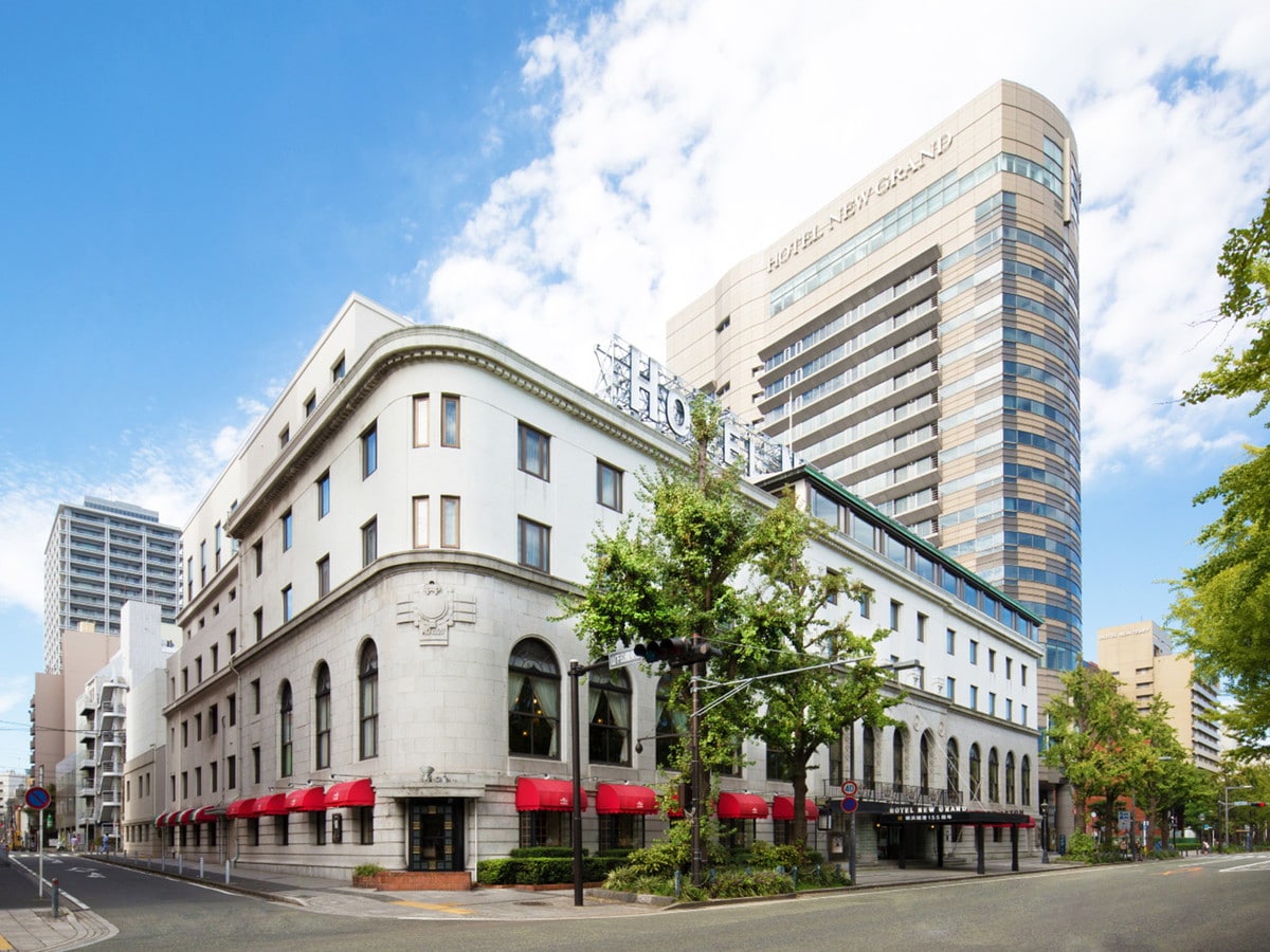 開業時の意匠を受け継ぐ、ホテルニューグランド本館