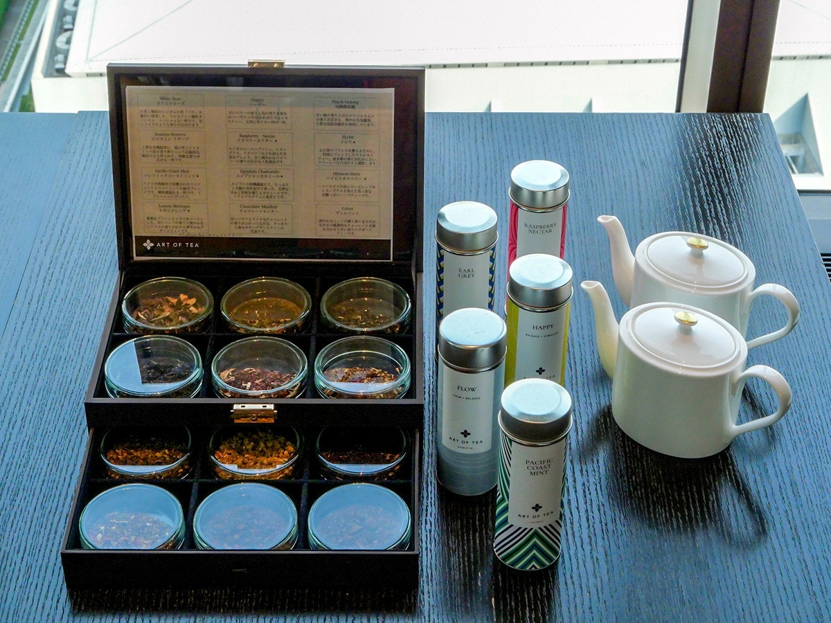 アフタヌーンティーで提供される「アートオブティー」