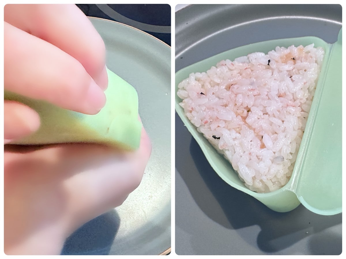 ダイソー　簡単おにぎりパック