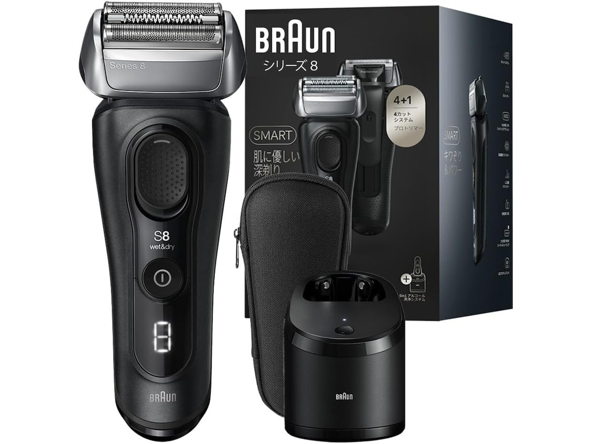タイムセール中❗️21時まで限定 超お得‼️Braun メンズシェーバー お風呂でも使える、ブラウンの電気シェーバーがほぼ4,000円OFF
