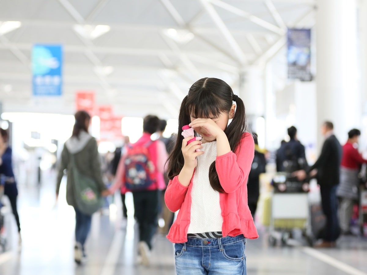 迷子になった子ども