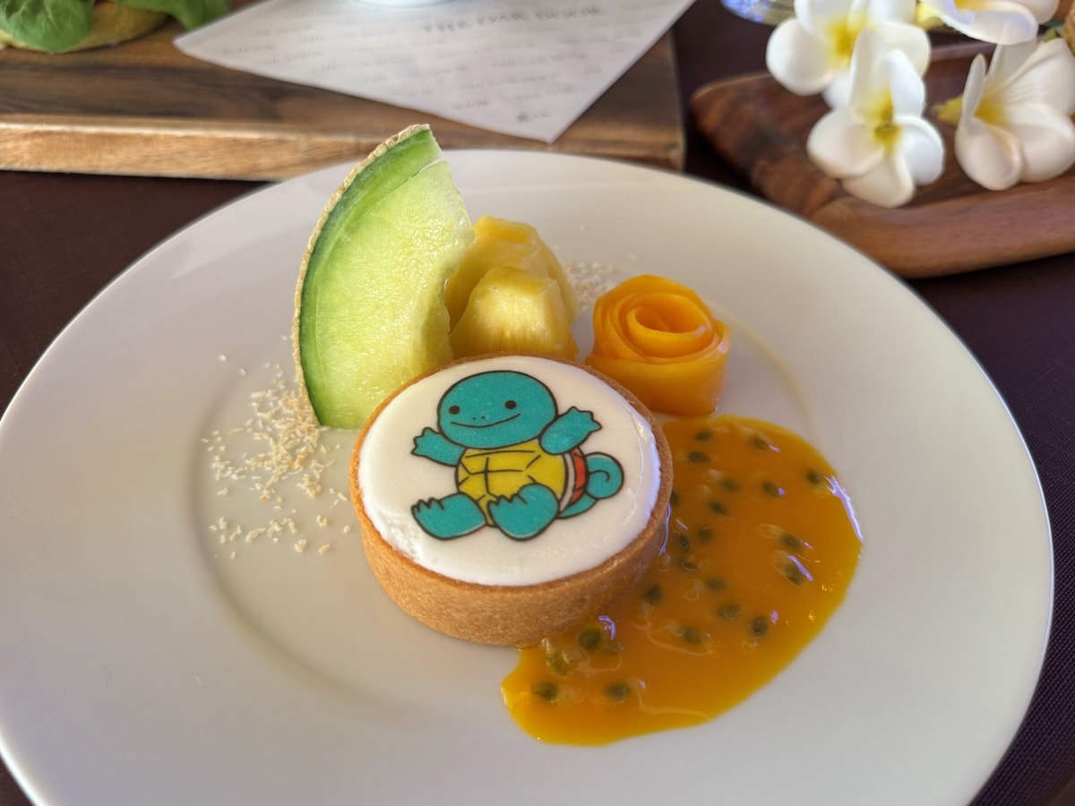 「ゼニガメのリコッタチーズタルト セット」