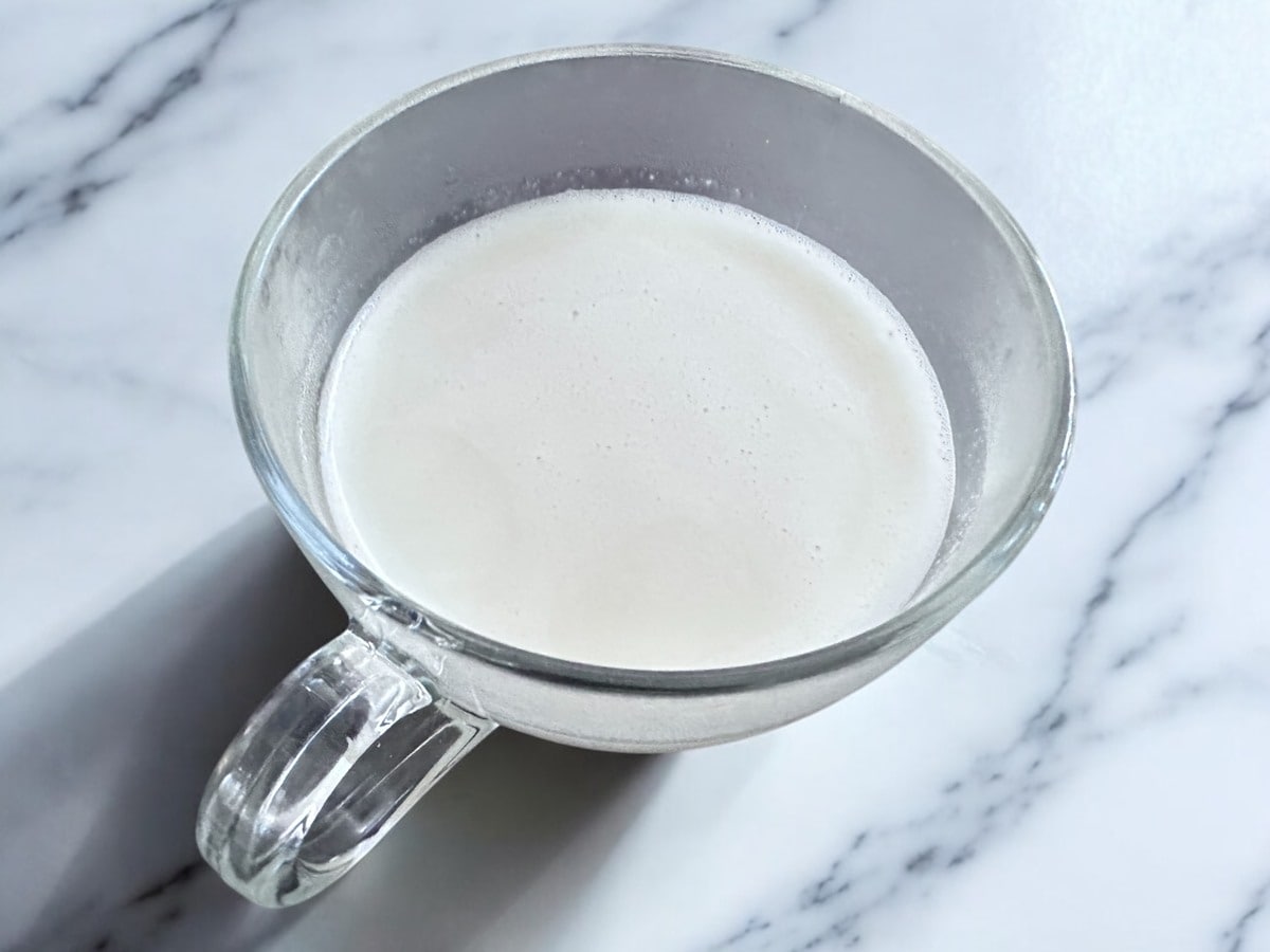 ソイリッチで作った完全豆乳