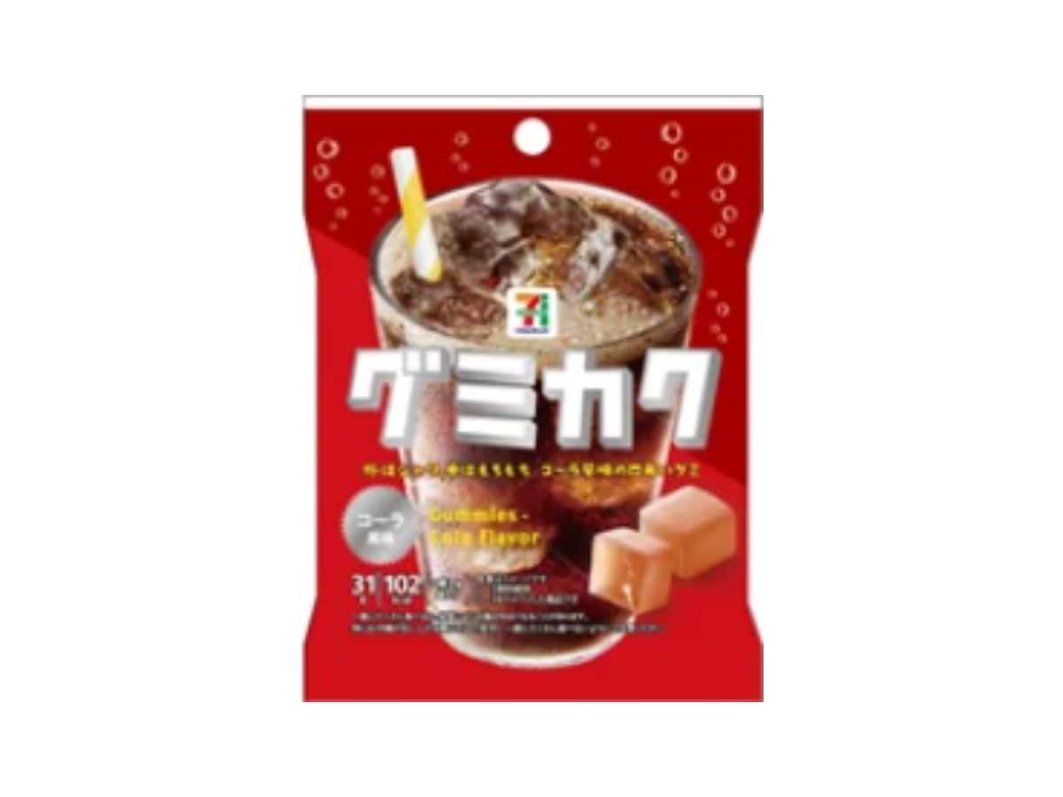 セブンプレミアム グミカク コーラ風味(税込108円)