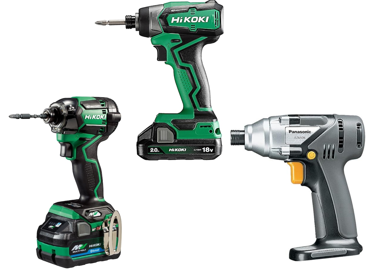 「インパクトドライバー」3選