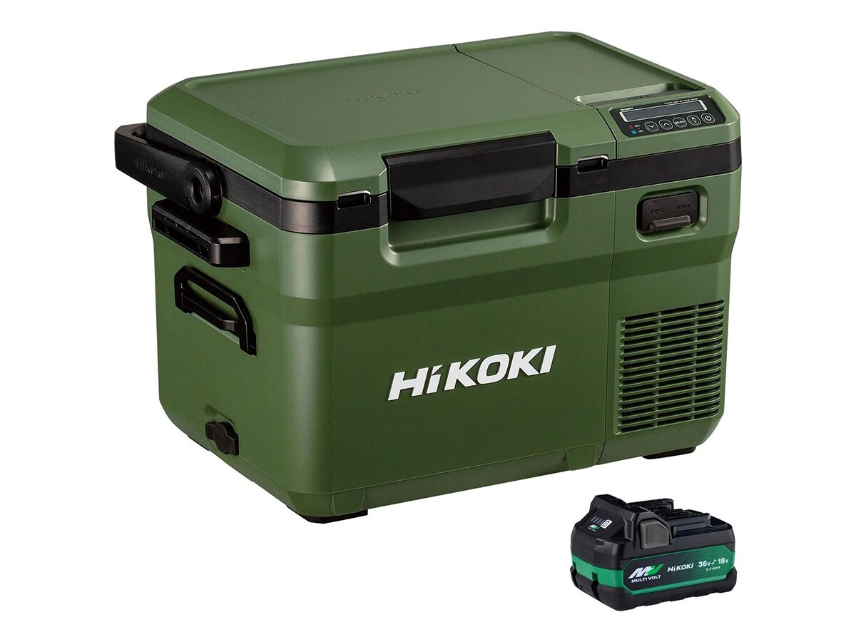 ハイコーキの「コードレス冷温庫」（画像出典：Amazon）