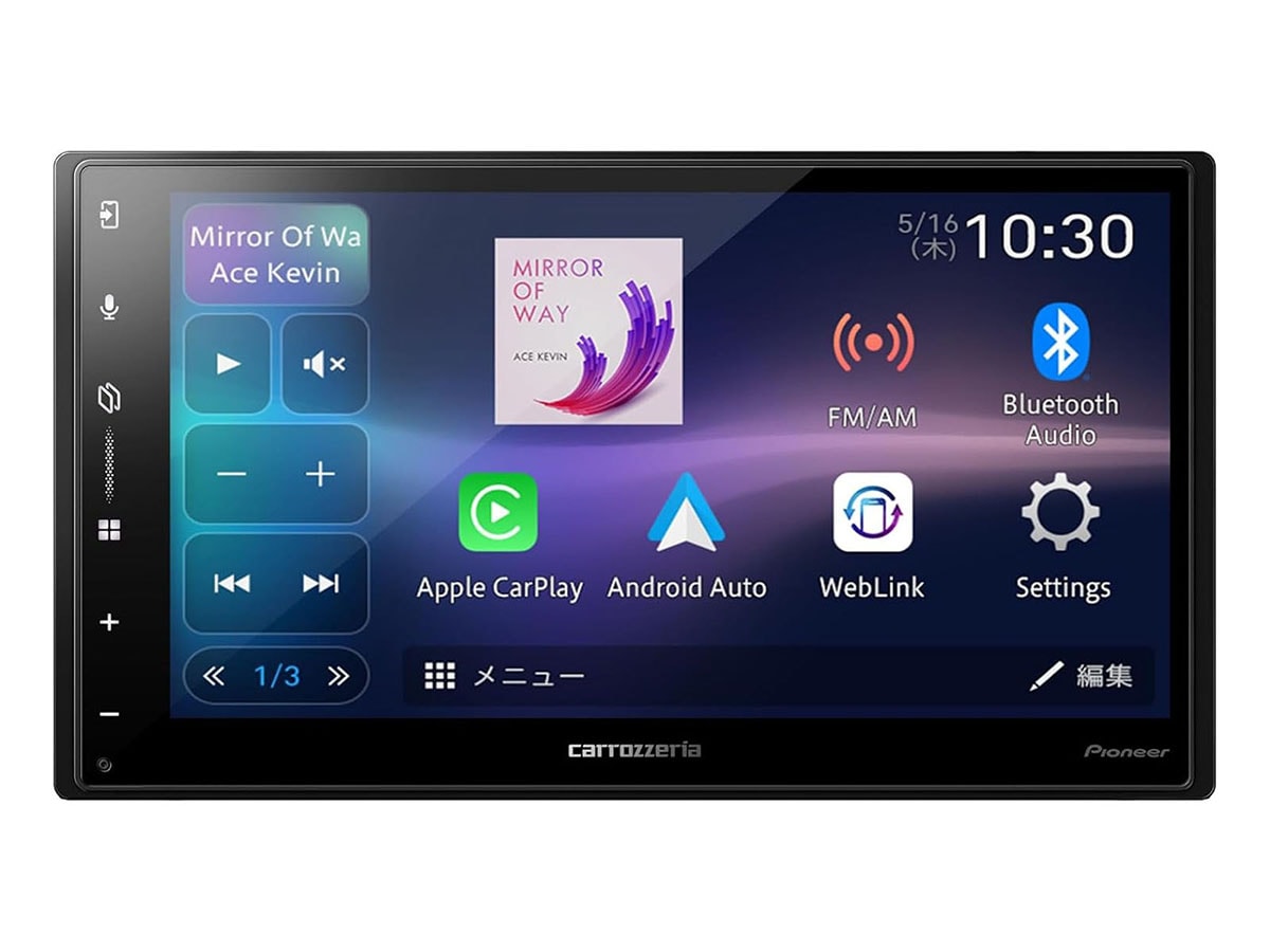 Pioneerの「カーオーディオプレーヤー」（画像出典：Amazon）