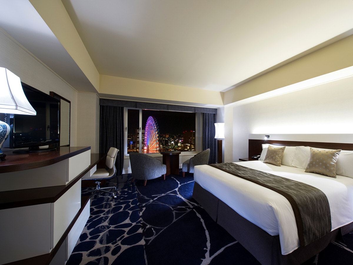 シティービューのお部屋からはみなとみらいの夜景を一望（提供画像）