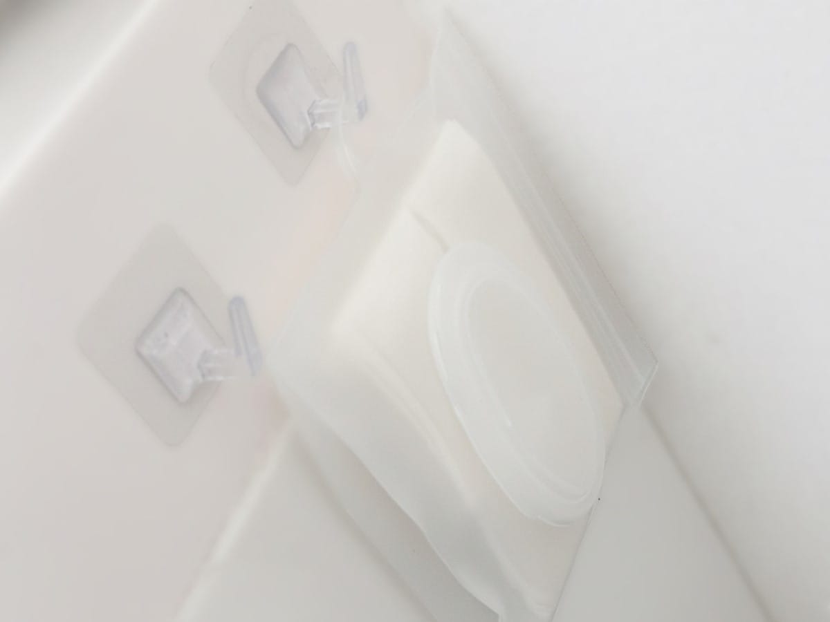 ウェットシートケース　フック付き