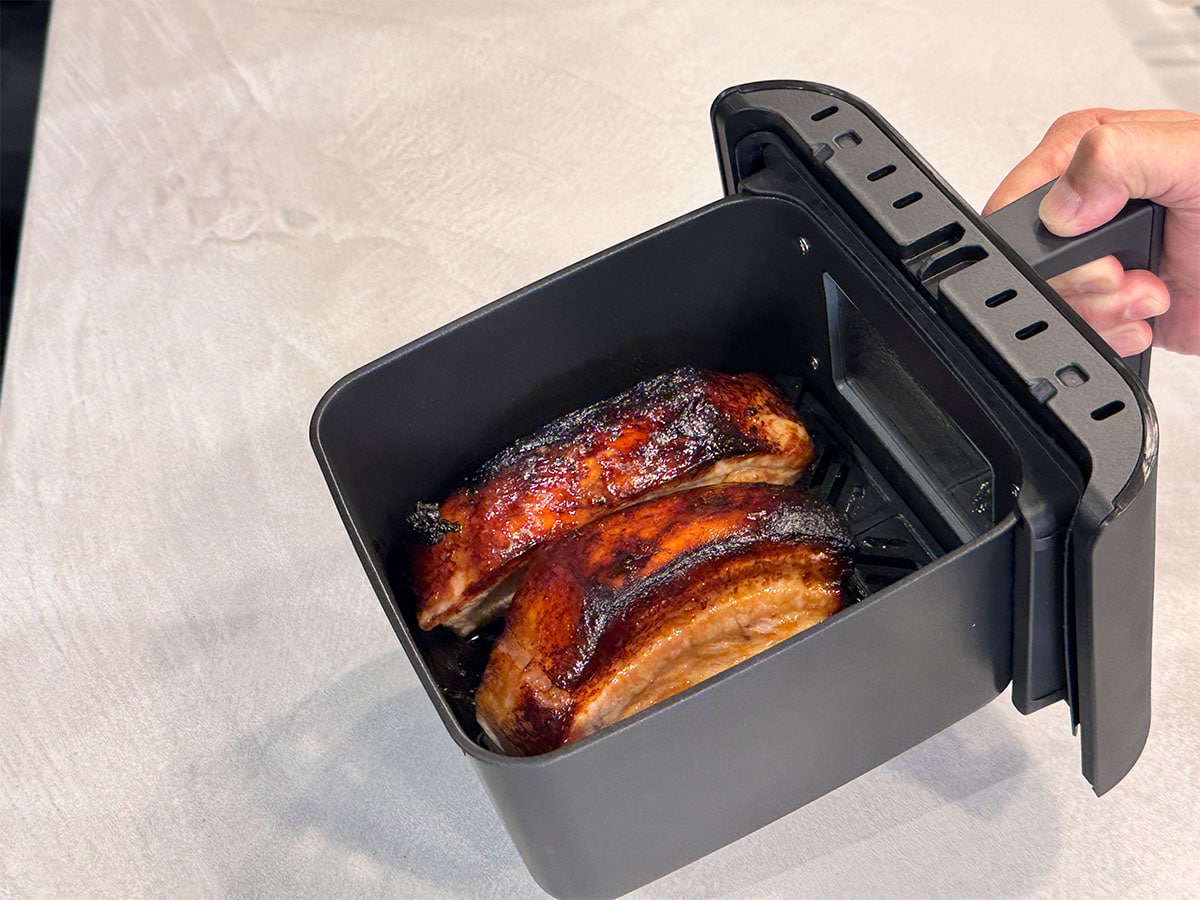 チャーシューを作った様子