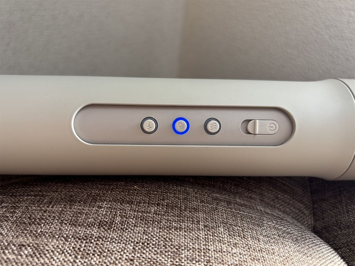 どのモードかどうかも光で分かりやすくなっている