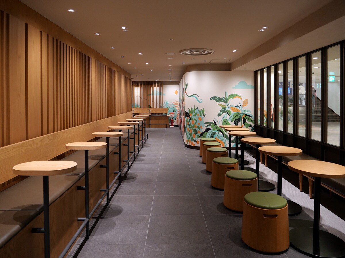 木を使った温かみを感じる内装