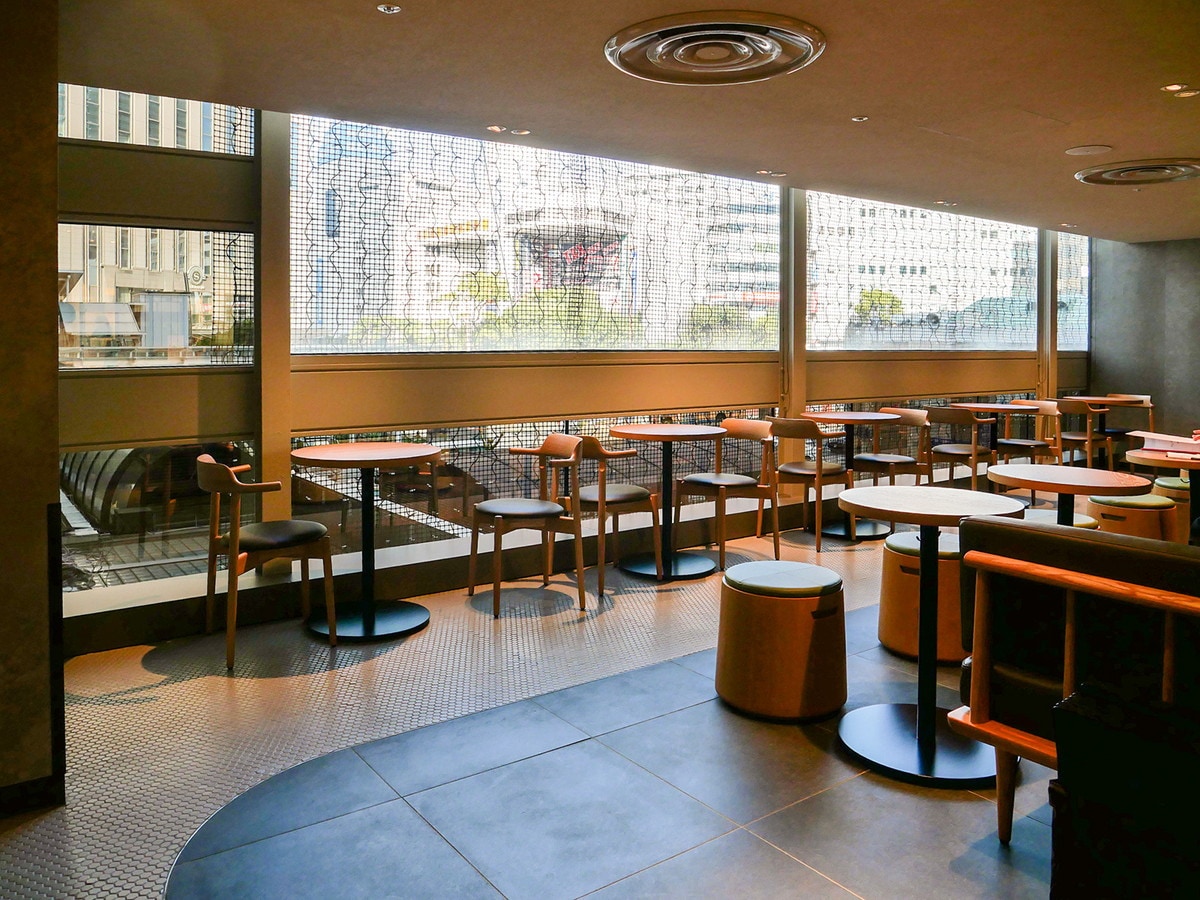 全107席ある店内は様々なニーズに対応