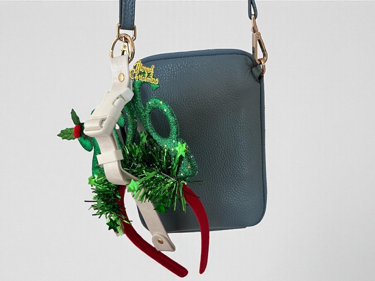 カチューシャをポシェットに