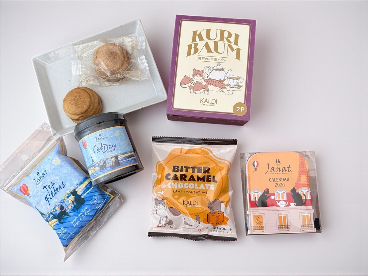 ネコの日バッグの中身