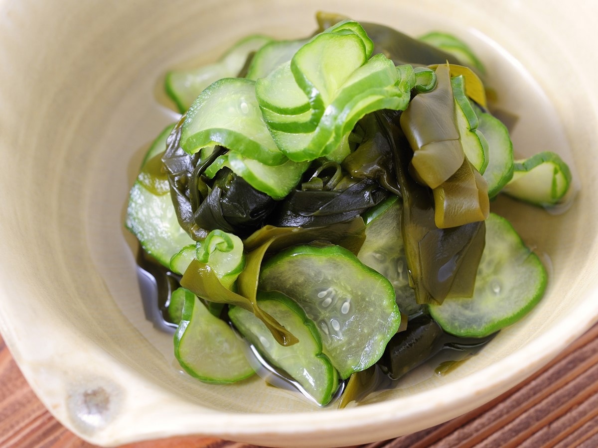 ワカメときゅうりの酢の物