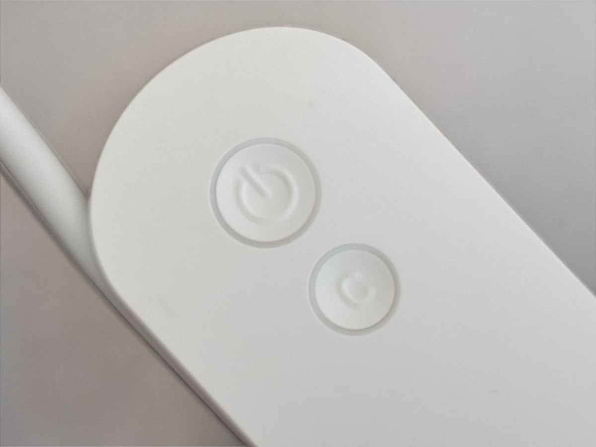 「コンパクトLEDライト」電源ボタン