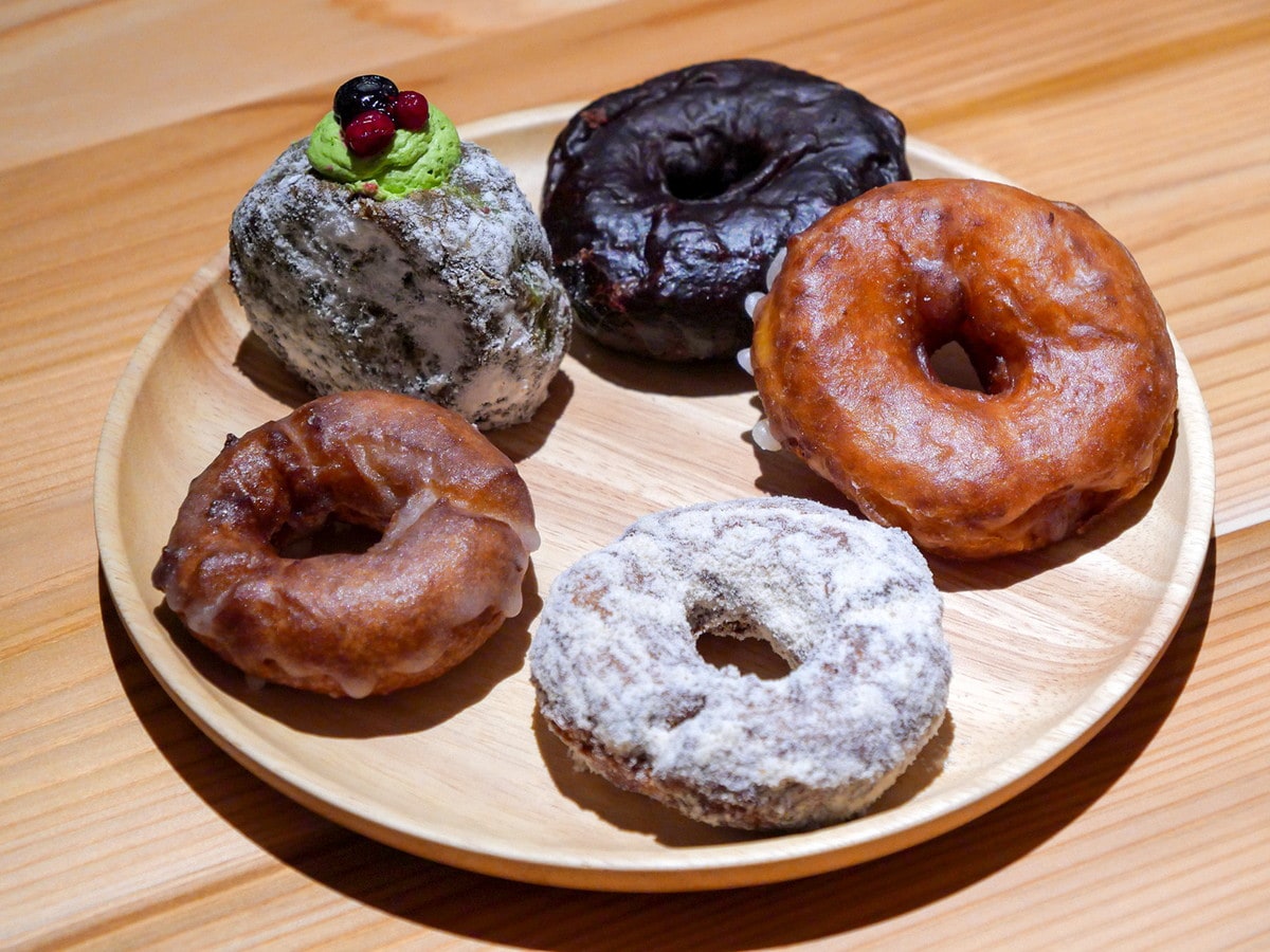 「I’m donut？」横浜ハンマーヘッド店限定商品5種類（筆者撮影）