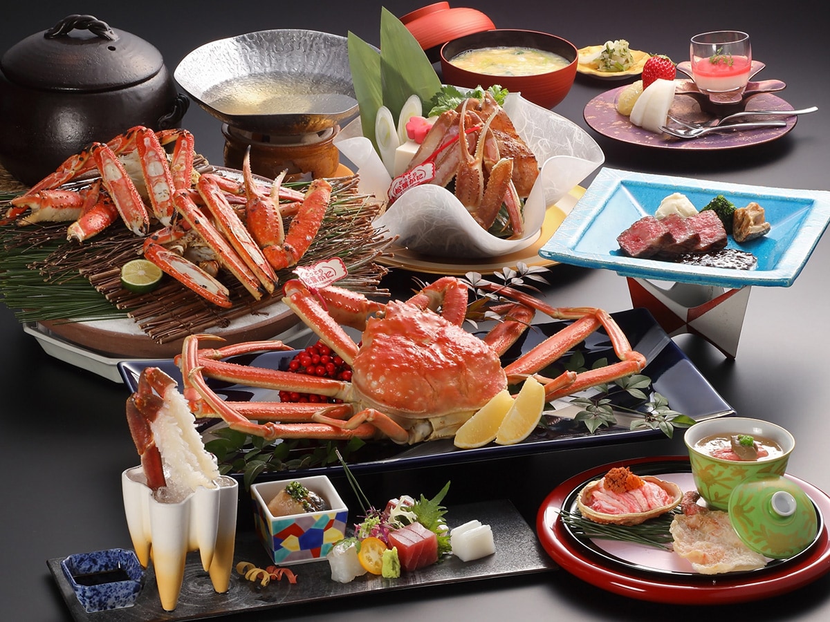 贅沢な夕食