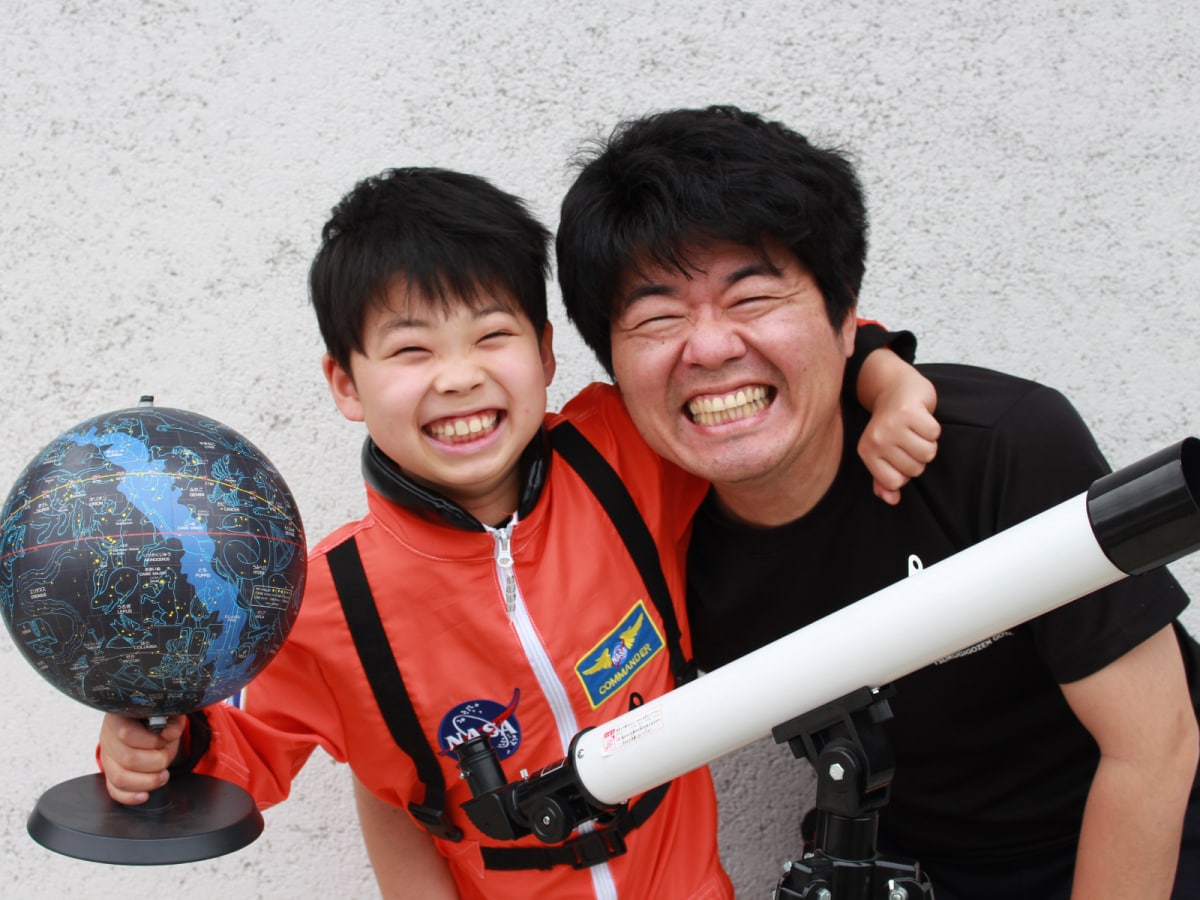 塾なし・独学で数検準1級と英検2級を取得した大森陽生くんと父親の治幸さん