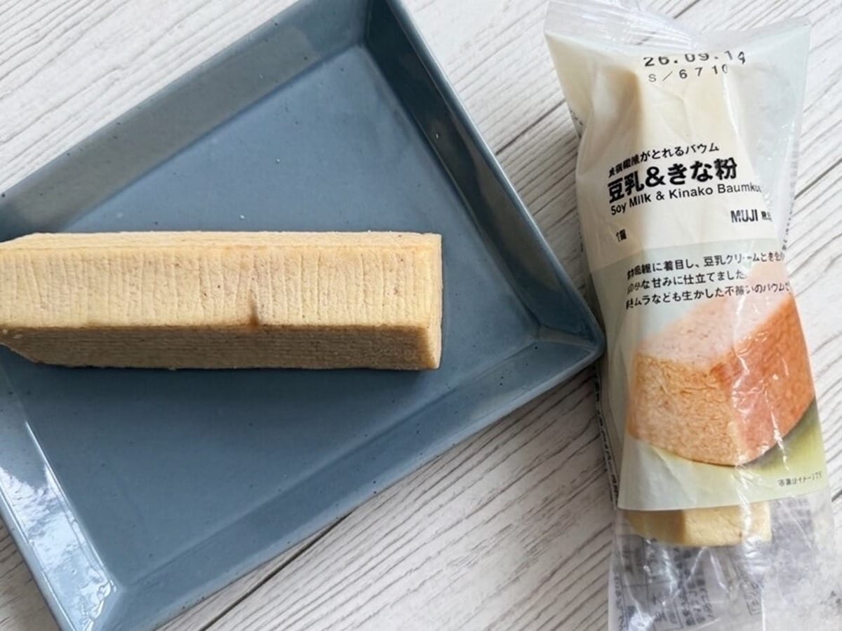 食物繊維がとれるバウム 豆乳＆きな粉