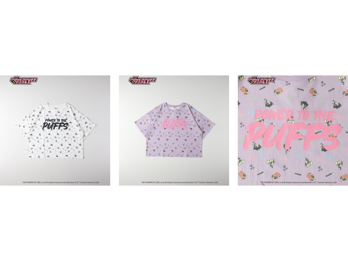 総柄プリントTシャツ