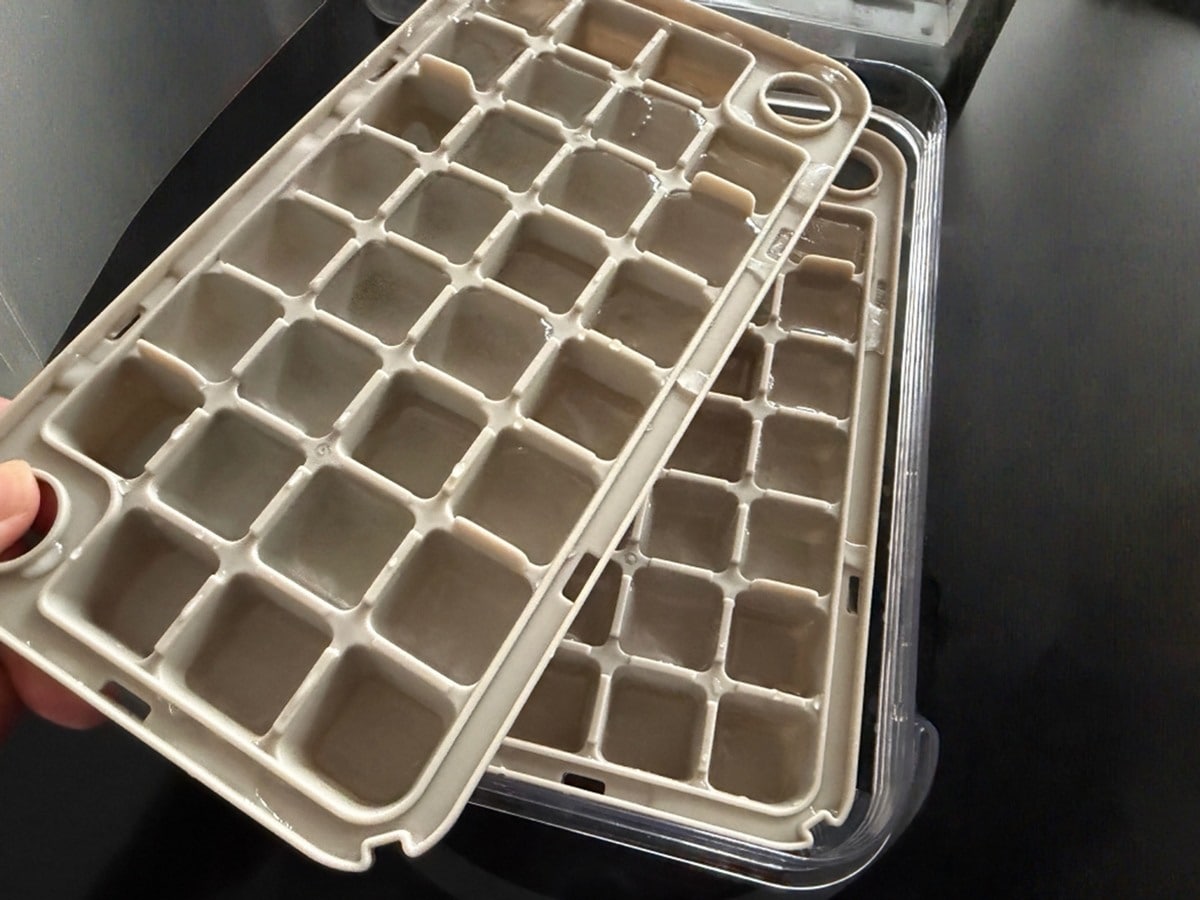 スリコ「ワンプッシュ製氷器　使い方