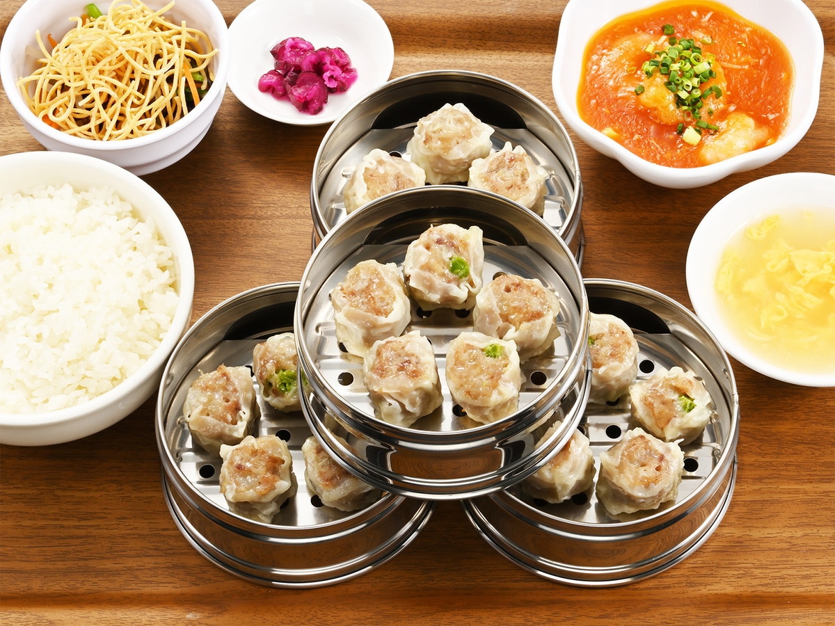 崎陽軒 中華食堂の新メニュー「シウマイ大満足定食」（税込2700円）（提供画像）