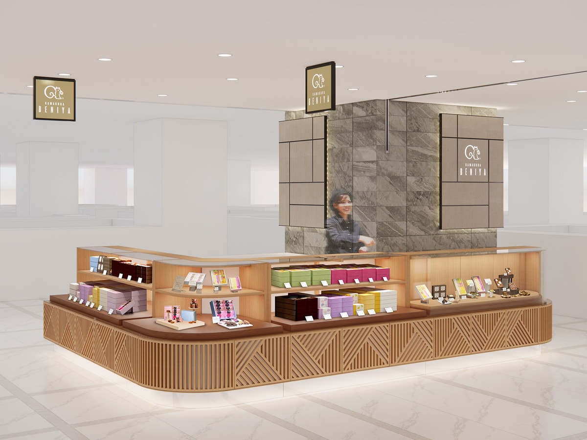 「鎌倉紅谷 ジェイアール名古屋タカシマヤ店」店舗イメージ（提供画像）