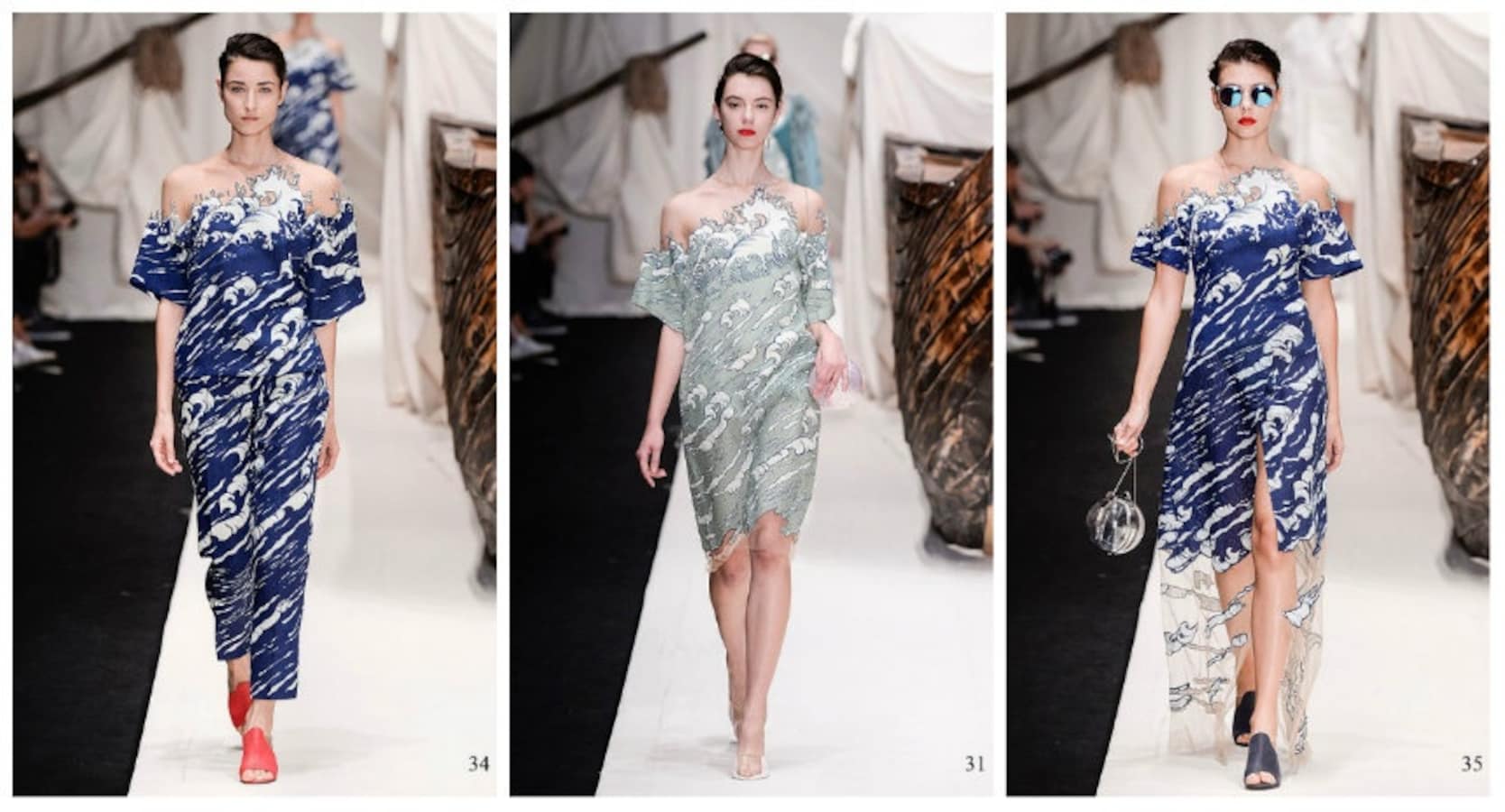 Wearable waves: Russian designer creates garments inspired by
