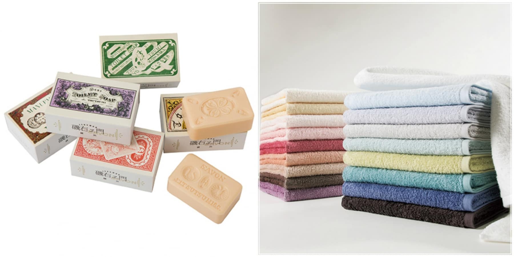 Bathroom Beauty Soaps & Towels All About Japan