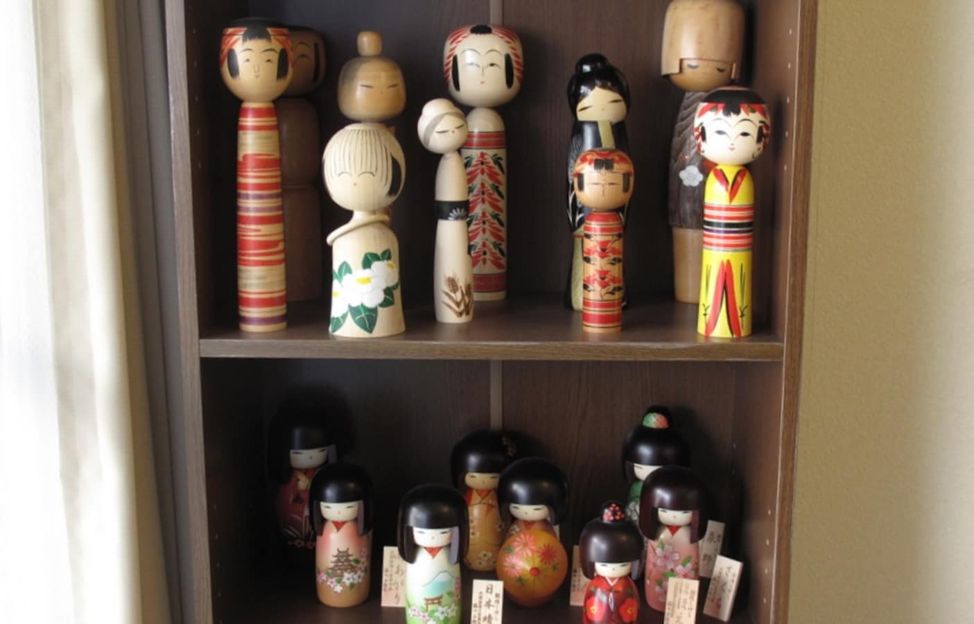 rare kokeshi dolls