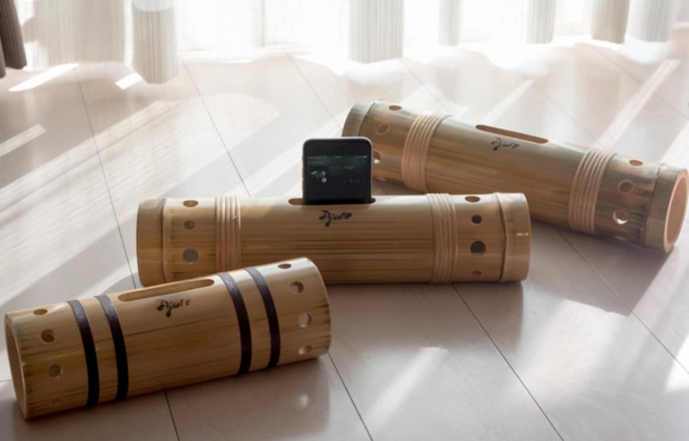 wood speakers no electricity