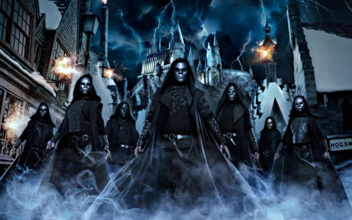 Get your wands ready, for the Death Eaters from the Harry Potter franchise ...