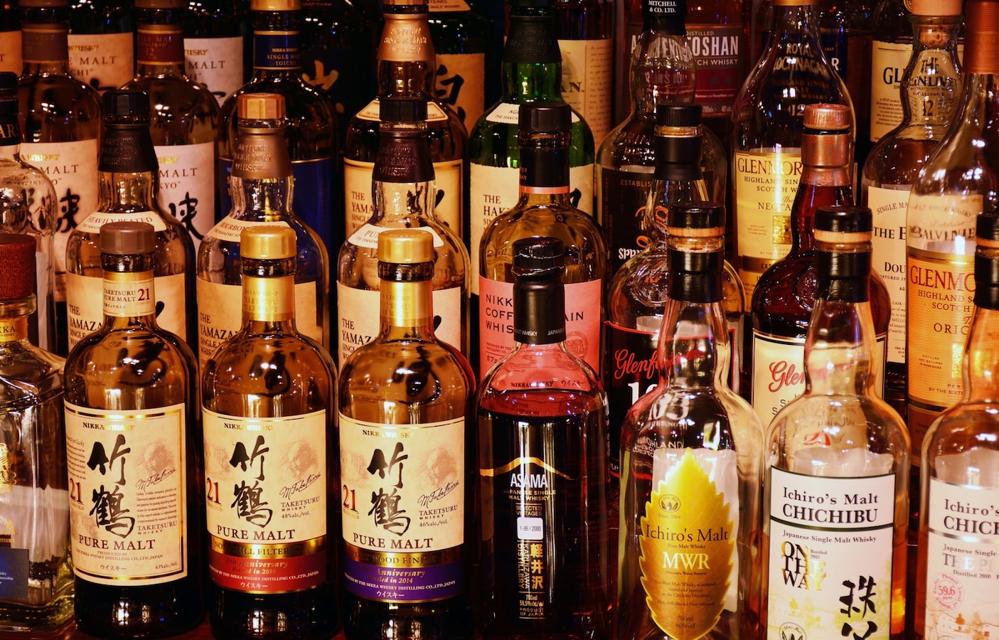 алкоголь на японском столе