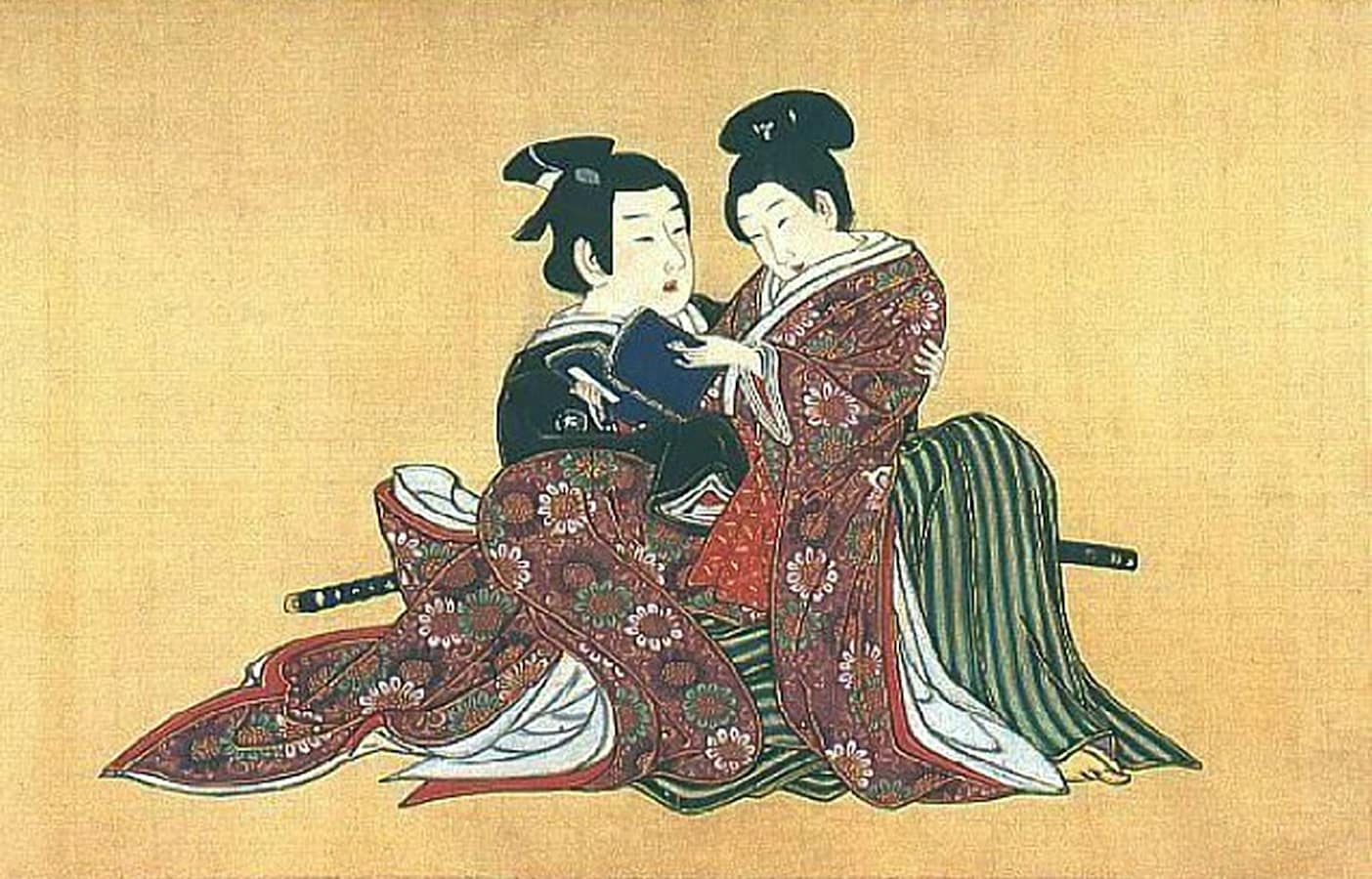 historic japanese gay sex art