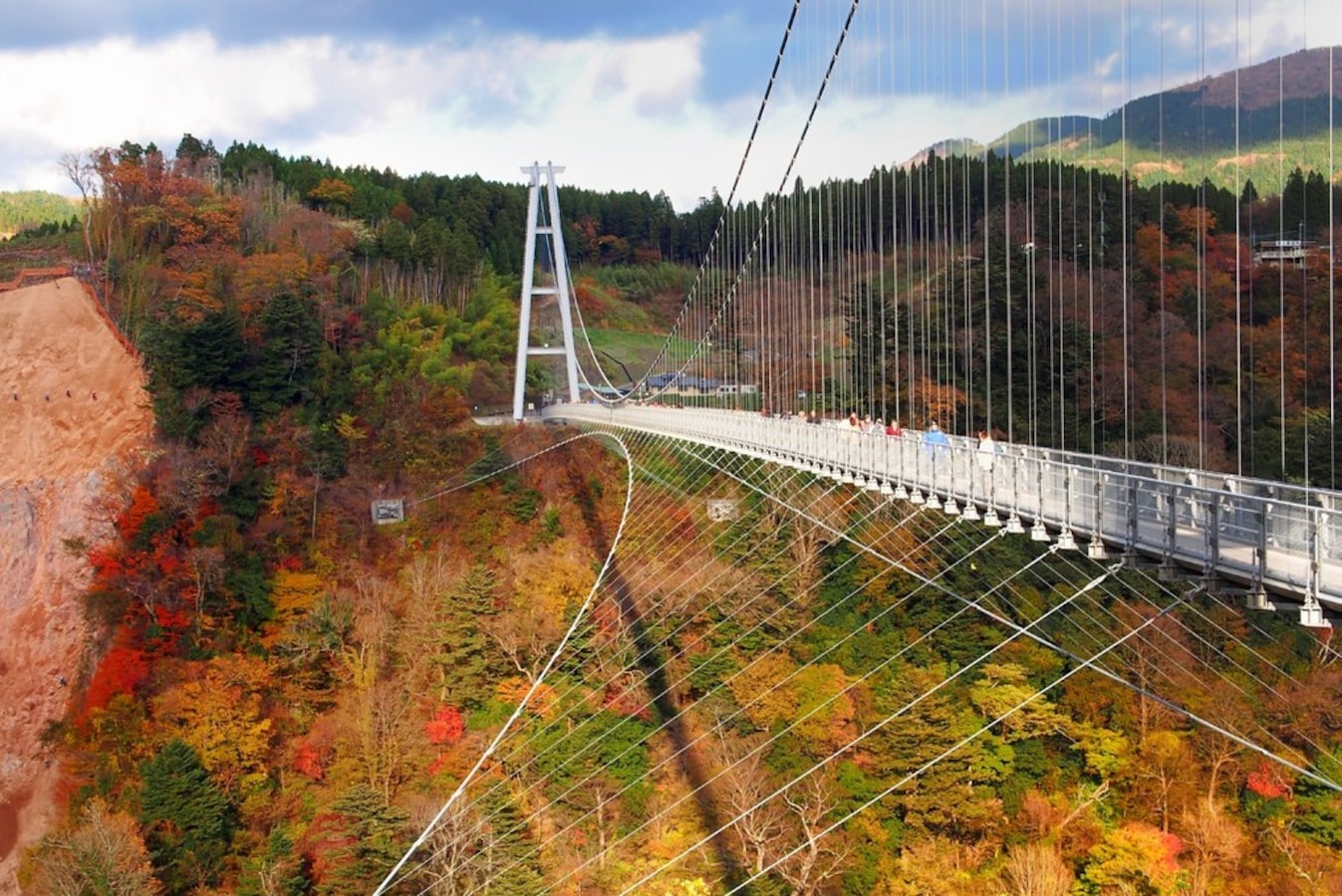 Kokonoe Yume Otsurihashi Bridge | All About Japan