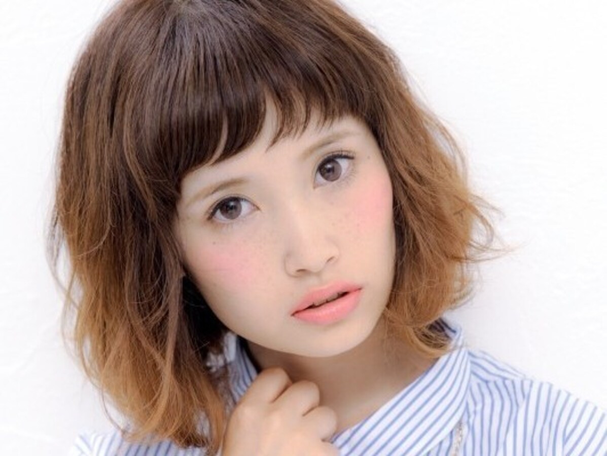 16春夏 個性がキラリ インナーカラーのヘアカタログ All About オールアバウト