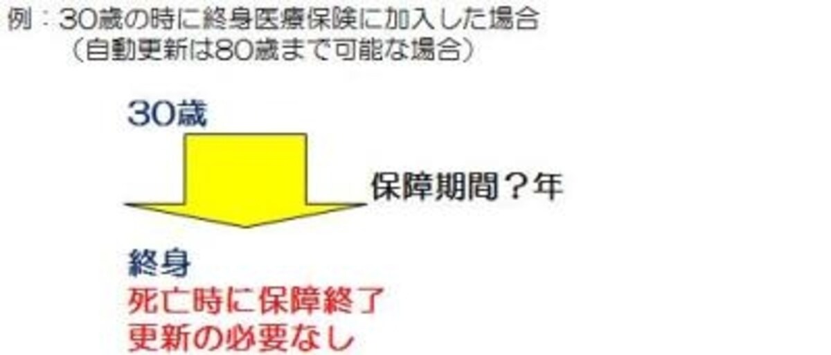 終身医療保険
