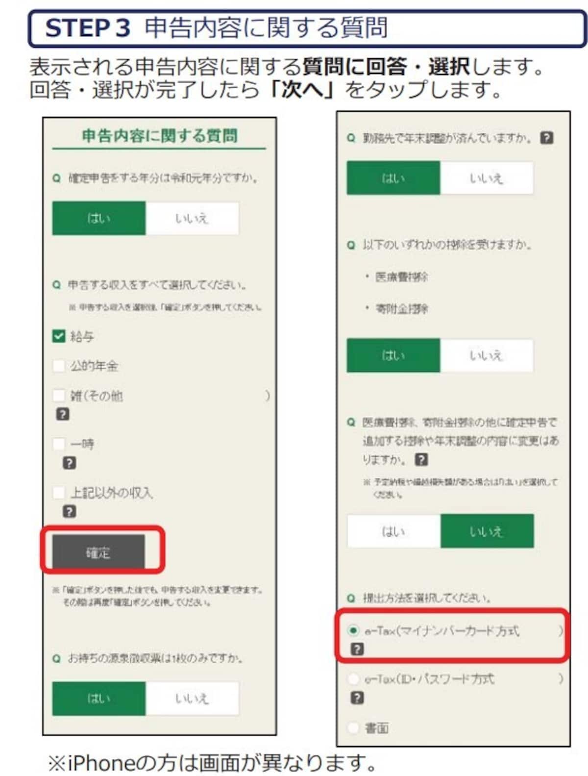 医療費控除を申告するにあたりどのような方式で行うのかを決めなくてはいけません　（出典：国税庁資料より）