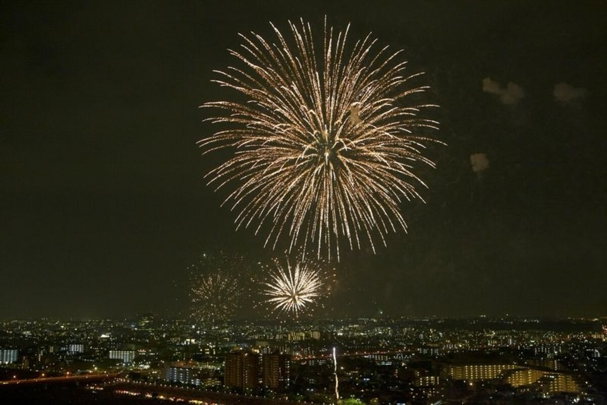 花火大会も一部の住戸内やパブリックスペースから眺められる